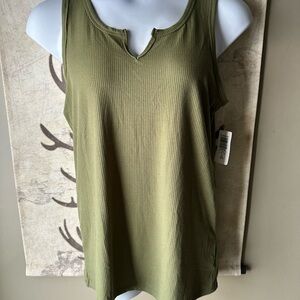 Torrid Olive Green Tank Top